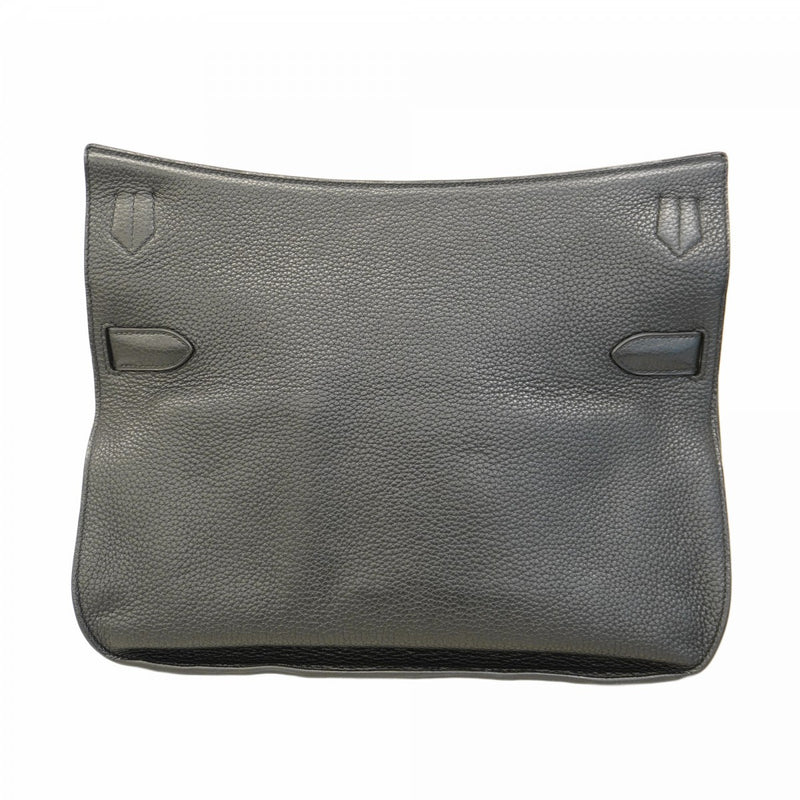 【5he5439-h】エルメス ショルダーバッグ ジプシエール34 トリヨンクレマンス ブラック シルバー金具 □P刻印【中古】メンズ レディース ユニセックス