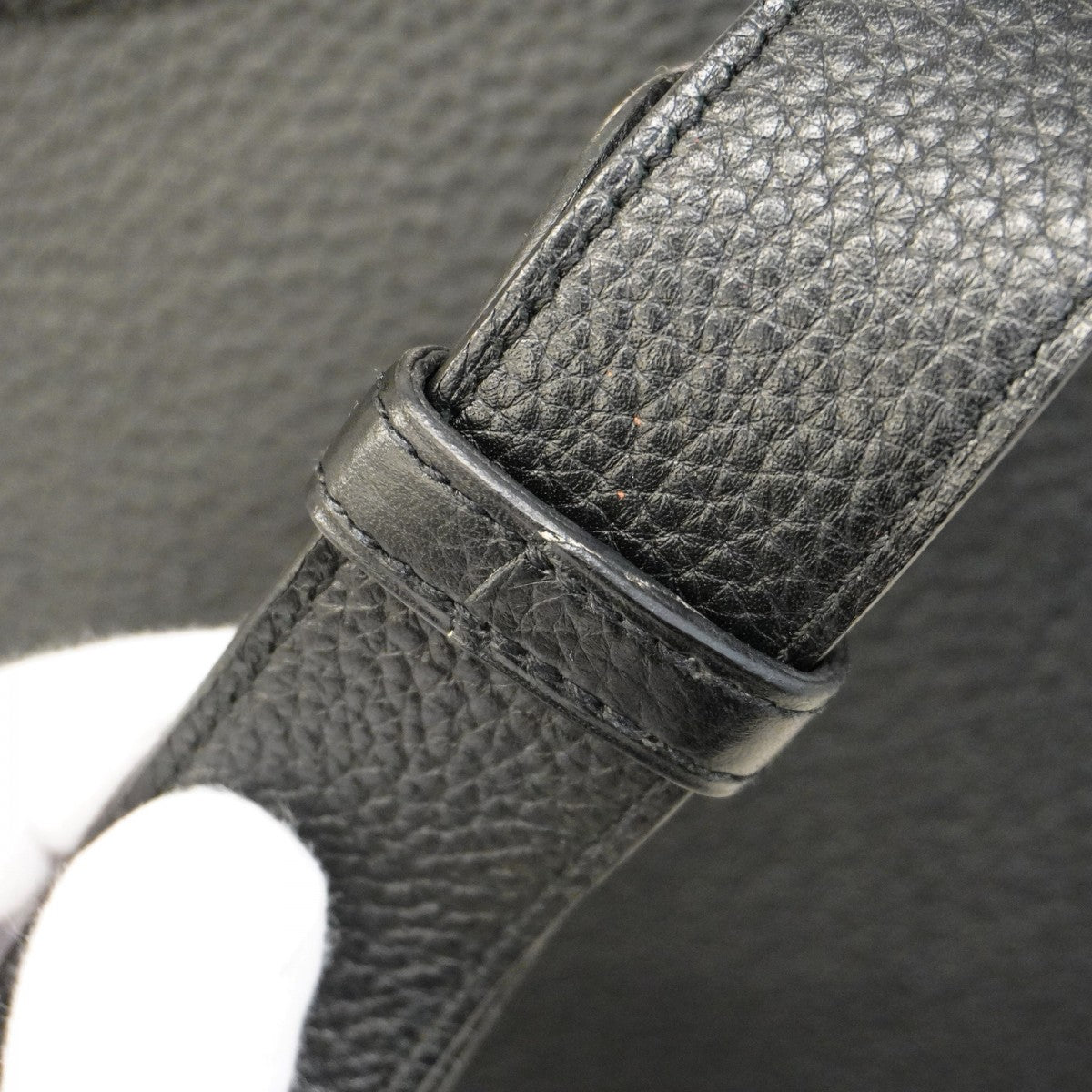 【5he5439-h】エルメス ショルダーバッグ ジプシエール34 トリヨンクレマンス ブラック シルバー金具 □P刻印【中古】メンズ レディース ユニセックス