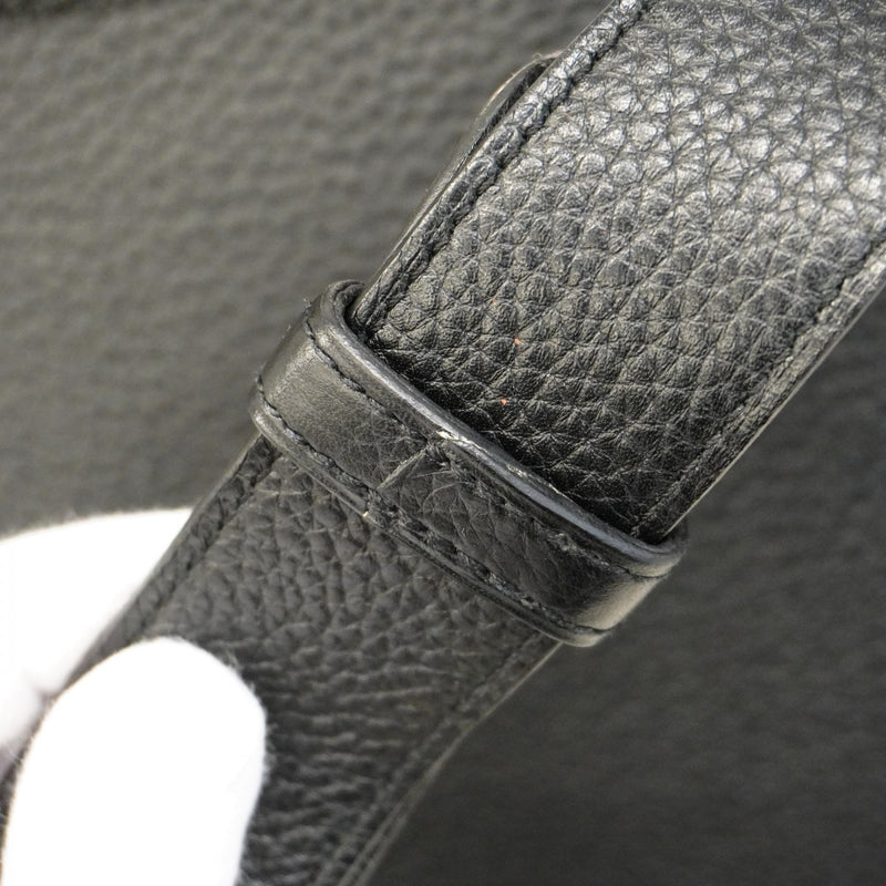 【5he5439-h】エルメス ショルダーバッグ ジプシエール34 トリヨンクレマンス ブラック シルバー金具 □P刻印【中古】メンズ レディース ユニセックス