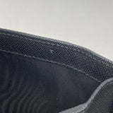 【5he5505-h】プラダ 三つ折り財布 サフィアーノ レザー ブラック ゴールド金具【中古】レディース
