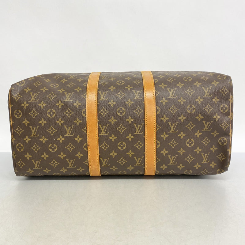Louis Vuitton ボストンバッグ モノグラム　中型 ブラウン　難あり 5he5508-h】ルイヴィトン ボストンバッグ モノグラム キーポル50