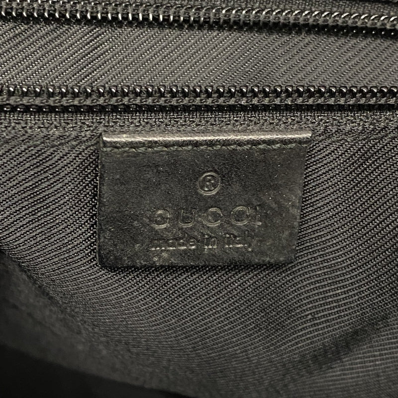 【5he5555-h】グッチ トートバッグ 34339 デニム ブラック シルバー金具【中古】レディース