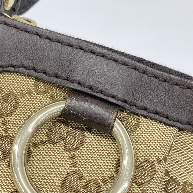 【5he5564-h】グッチ ショルダーバッグ GGキャンバス 232955 キャンバス ブラウン シャンパンゴールド金具【中古】レディース
