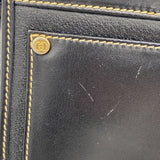 【5he5565-h】グッチ ショルダーバッグ 007 261 0715 レザー ブラック ゴールド金具【中古】レディース