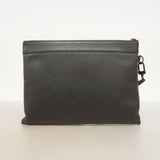 ★SALE【5he5602-h】ルイヴィトン クラッチバッグ モノグラム・シャドウ ポシェットトゥゴー M81570 ノワール【中古】メンズ