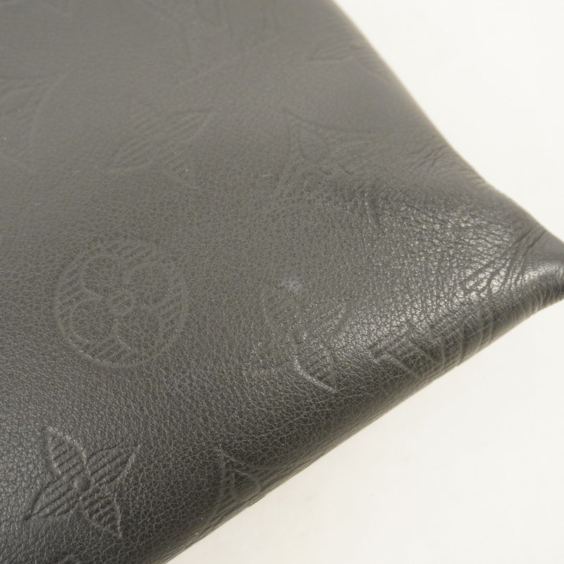 ★SALE【5he5602-h】ルイヴィトン クラッチバッグ モノグラム・シャドウ ポシェットトゥゴー M81570 ノワール【中古】メンズ