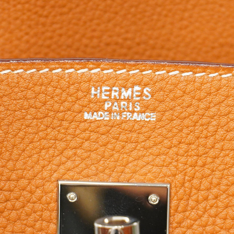 【5he5640-h】エルメス ハンドバッグ バーキン30 トゴ ゴールド ゴールド金具 □I刻印【中古】レディース