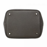 【5he5647-h】エルメス ハンドバッグ ピコタンMM トゴ エベーヌ シルバー金具 □G刻印【中古】レディース
