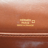 ★SALE【5he5654-g-h】エルメス ハンドバッグ ポシェットケリー アリゲーター ミール ゴールド金具 □M刻印【中古】レディース