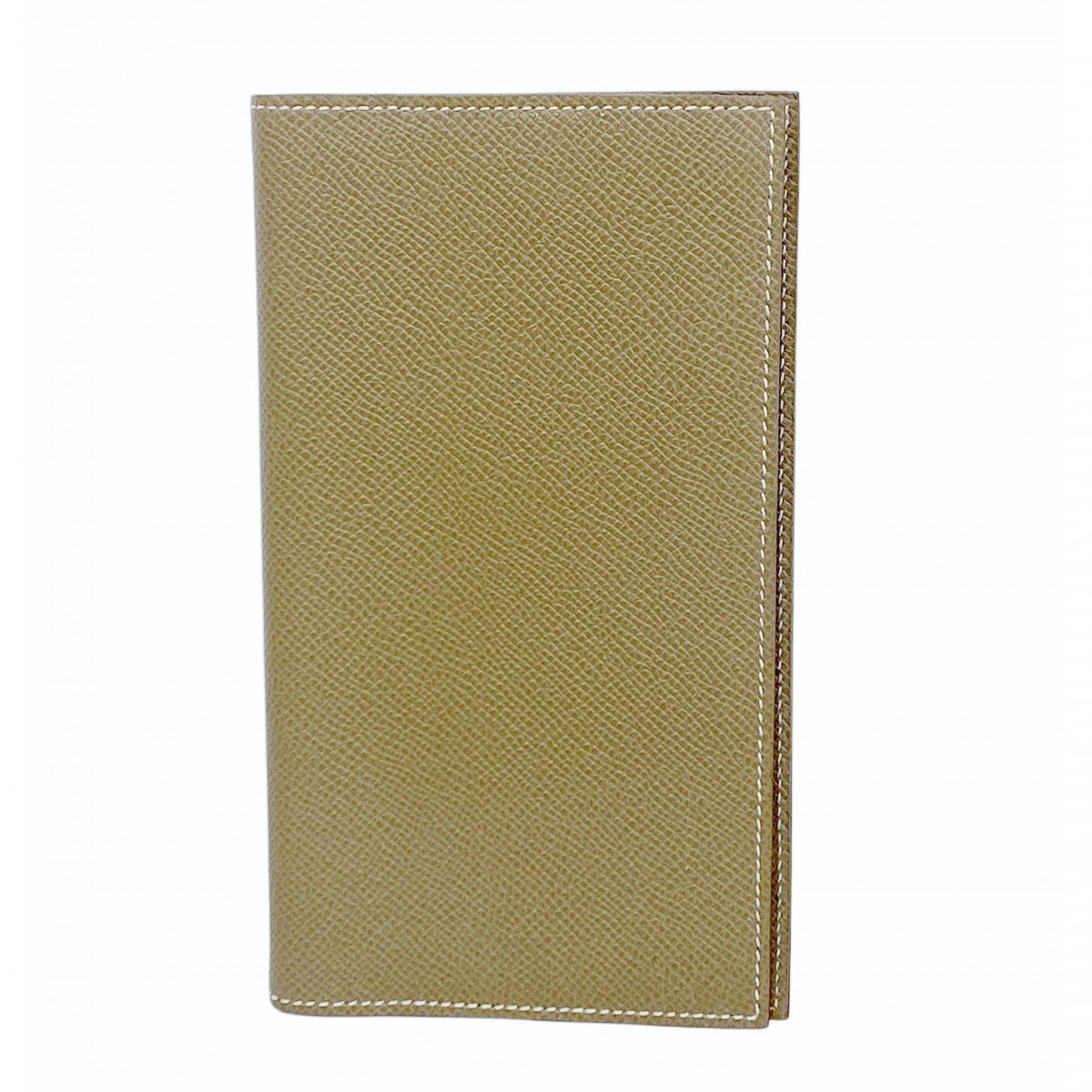 【5he5673-h】エルメス 手帳カバー アジェンダ ヴォーエプソン エトゥープ シルバー金具 □R刻印【中古】メンズ レディース ユニセックス