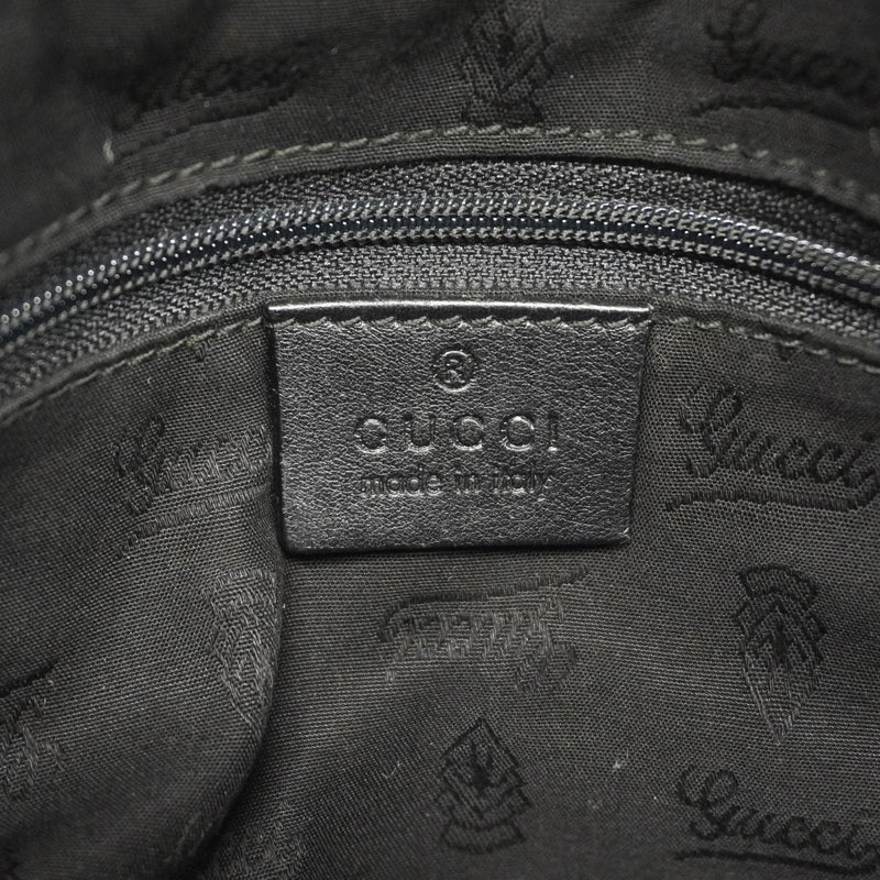 【5he5675-h】グッチ ハンドバッグ グッチシマ スーキー 211944 レザー ブラック シャンパンゴールド金具【中古】レディース