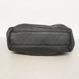 【5he5675-h】グッチ ハンドバッグ グッチシマ スーキー 211944 レザー ブラック シャンパンゴールド金具【中古】レディース