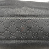 【5he5675-h】グッチ ハンドバッグ グッチシマ スーキー 211944 レザー ブラック シャンパンゴールド金具【中古】レディース