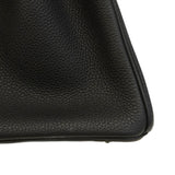 ★SALE【5he5705-g-b-h】エルメス ハンドバッグ バーキン30 トゴ ブラック シルバー金具 C刻印【中古】レディース