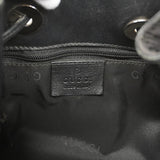 ★SALE【5he5722】グッチ ショルダーバッグ GGキャンバス バンブー 001 4033 キャンバス ブラック シルバー金具【中古】レディース