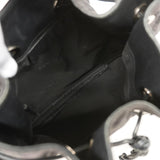 ★SALE【5he5722】グッチ ショルダーバッグ GGキャンバス バンブー 001 4033 キャンバス ブラック シルバー金具【中古】レディース