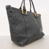【5he5775】グッチ トートバッグ グッチシマ バンブー 339548 レザー ブラック シャンパンゴールド金具【中古】メンズ レディース ユニセックス