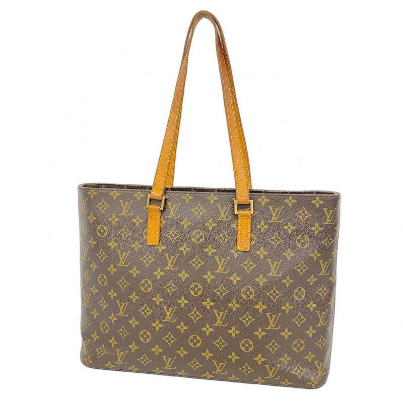 LOUIS VUITTON トートバッグ ホワイト/ブラウン 5hf5946】ルイヴィトン トートバッグ モノグラム ルコ M51155