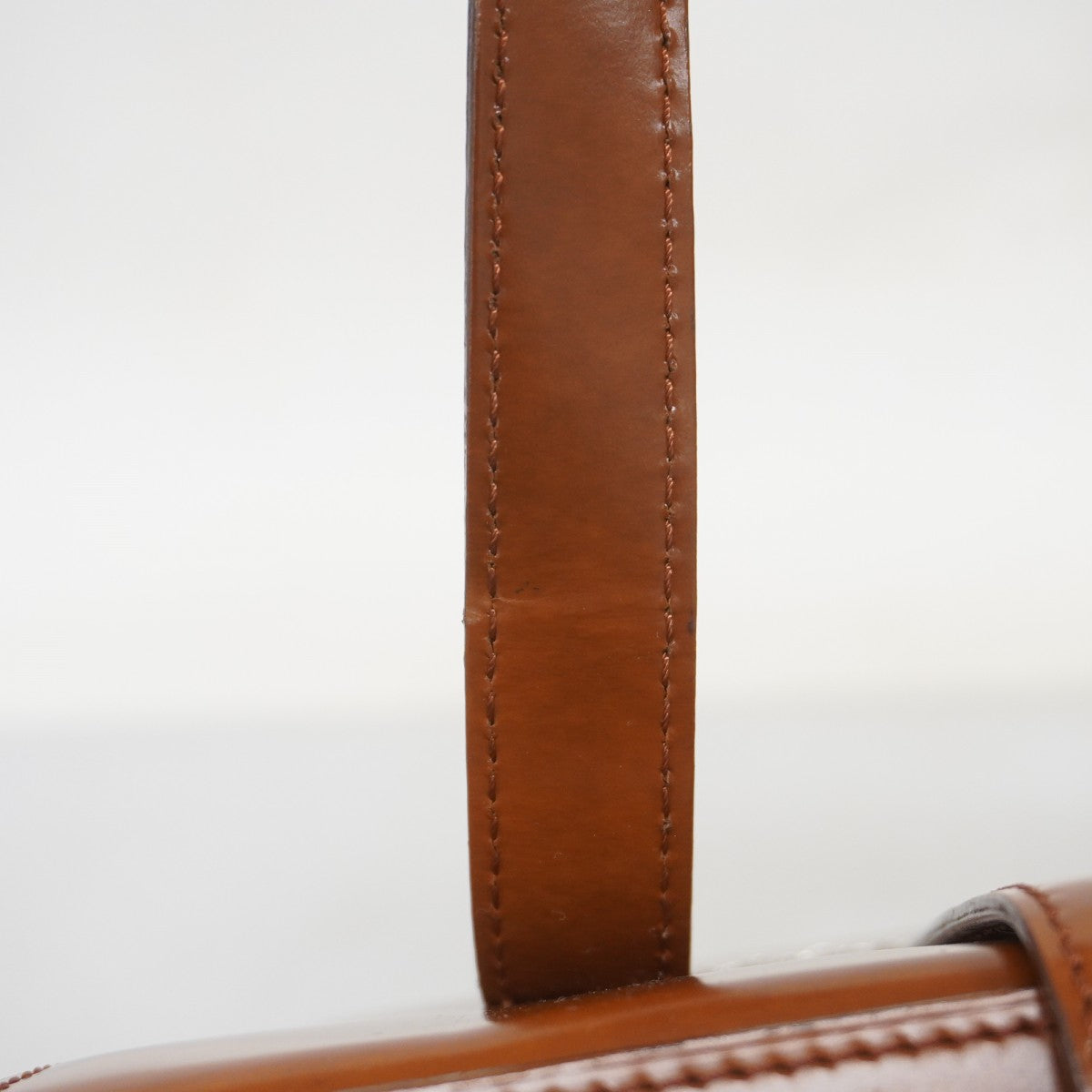【5hf5969】カルティエ ハンドバッグ パンテール レザー ブラウン シルバー金具【中古】レディース