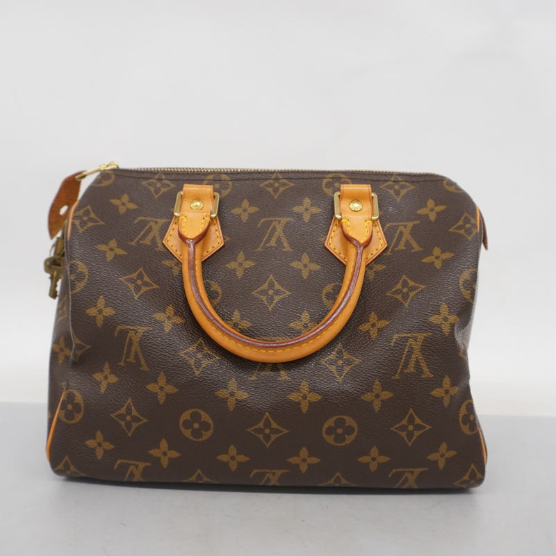 LOUIS VUITTON ハンドバッグ モノグラム スピーディ30 ブラウン LOUIS VUITTON オールドスピーディ30モノグラムボストン