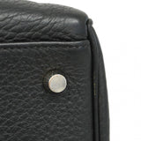 【5ia0545-h】エルメス ハンドバッグ ケリー35 トゴ ブラック シルバー金具 □G刻印【中古】レディース