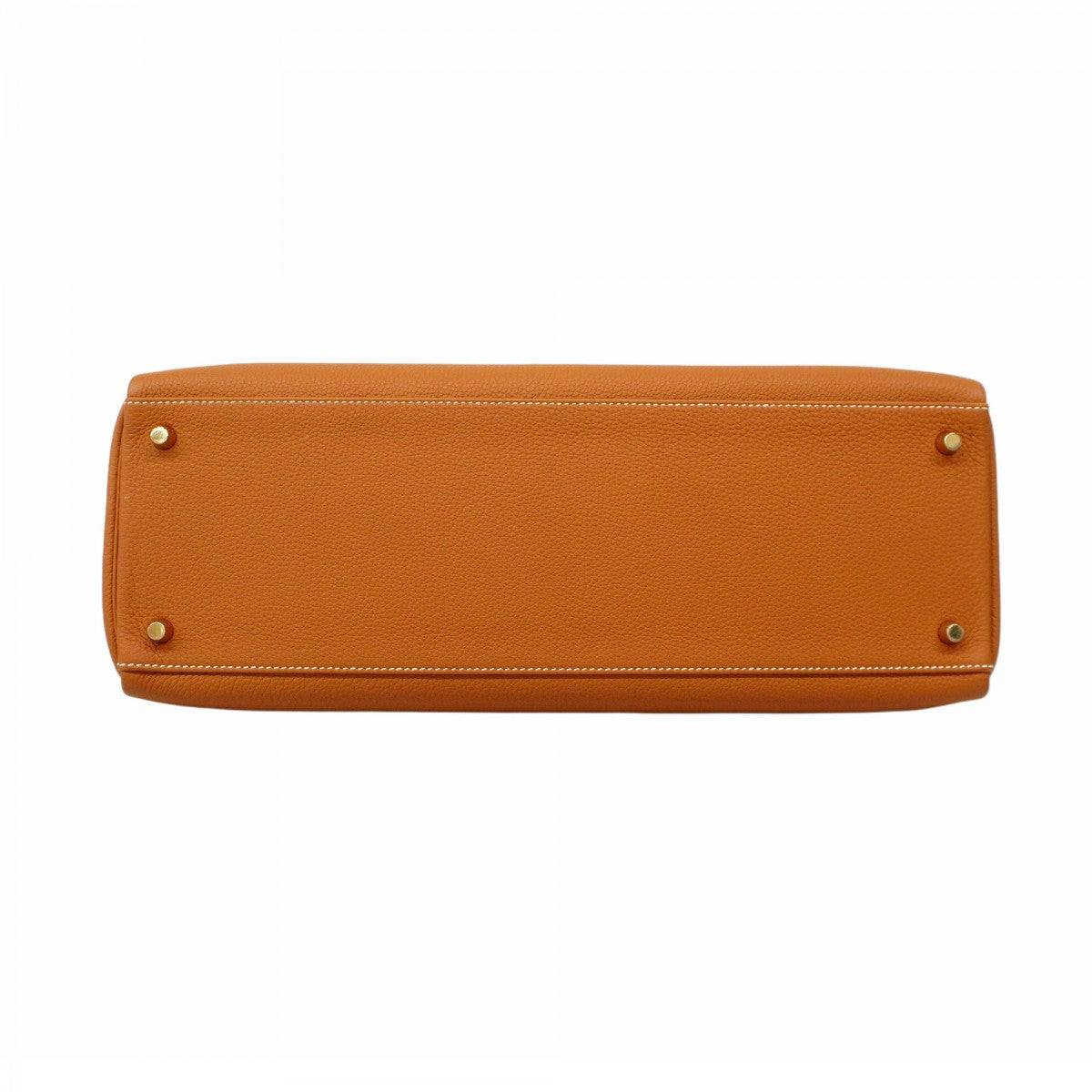 【5ia0643-g-h】エルメス ハンドバッグ ケリー40 トゴ ゴールド ゴールド金具 B刻印【中古】レディース