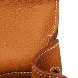 【5ia0643-g-h】エルメス ハンドバッグ ケリー40 トゴ ゴールド ゴールド金具 B刻印【中古】レディース