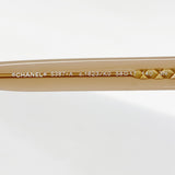 【5ia0692-h】シャネル サングラス 5387-A プラスチック ブラウン ゴールド金具【中古】レディース
