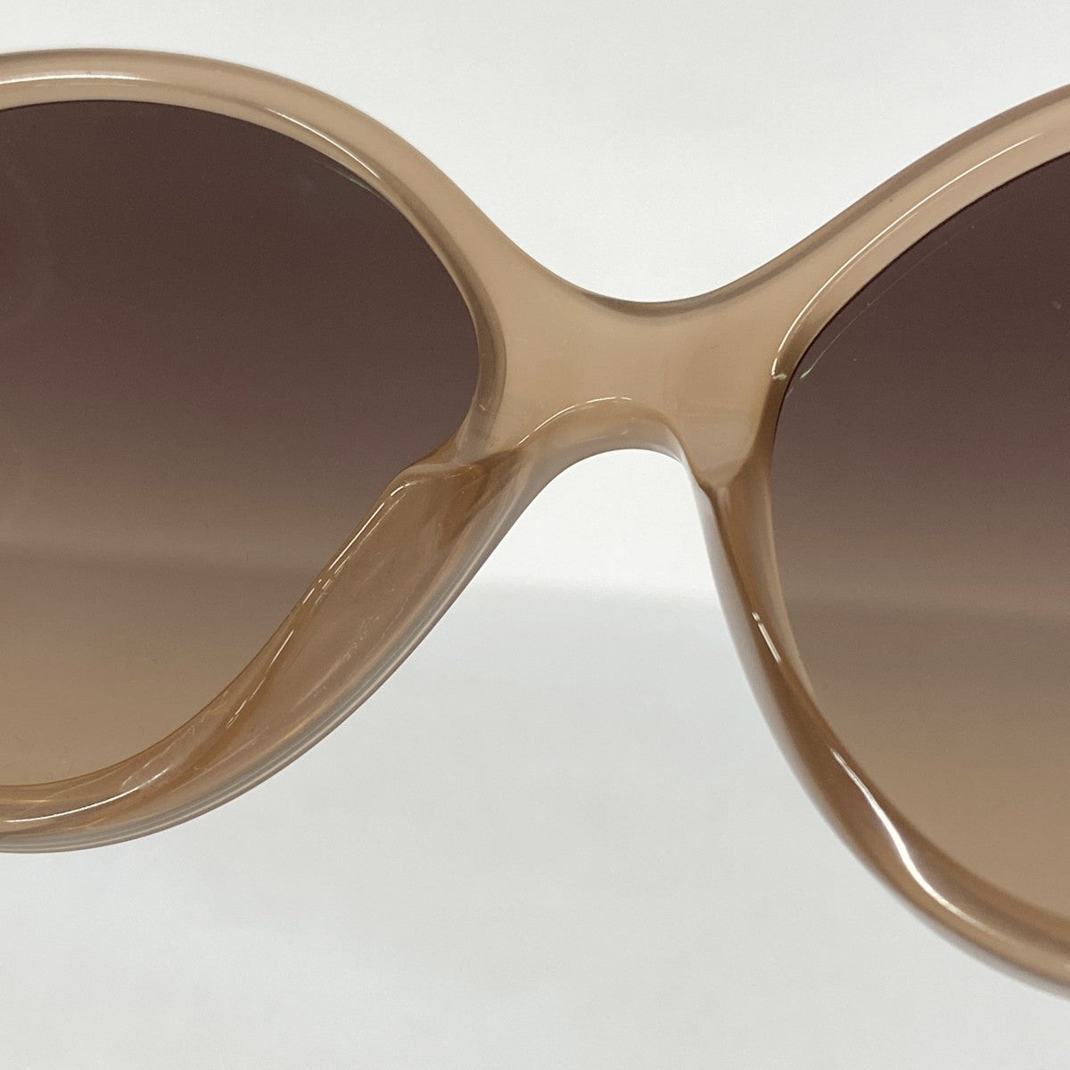 【5ia0692-h】シャネル サングラス 5387-A プラスチック ブラウン ゴールド金具【中古】レディース