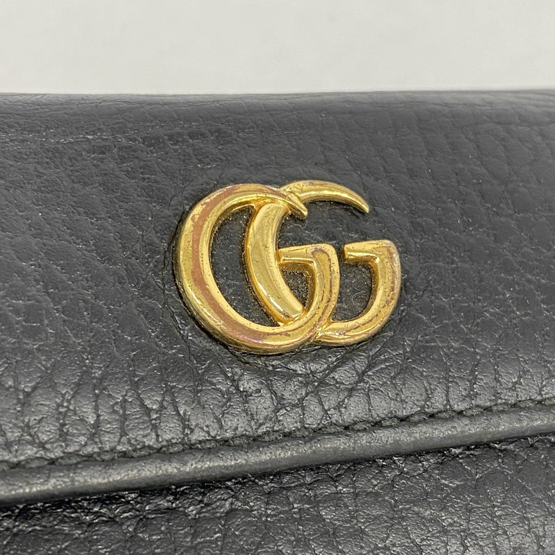 【美品】GUCCI マーモント GG フォーマル レザー ゴールド 限定品 GUCCI グッチ 長財布 レザー GG マーモント ゴールド