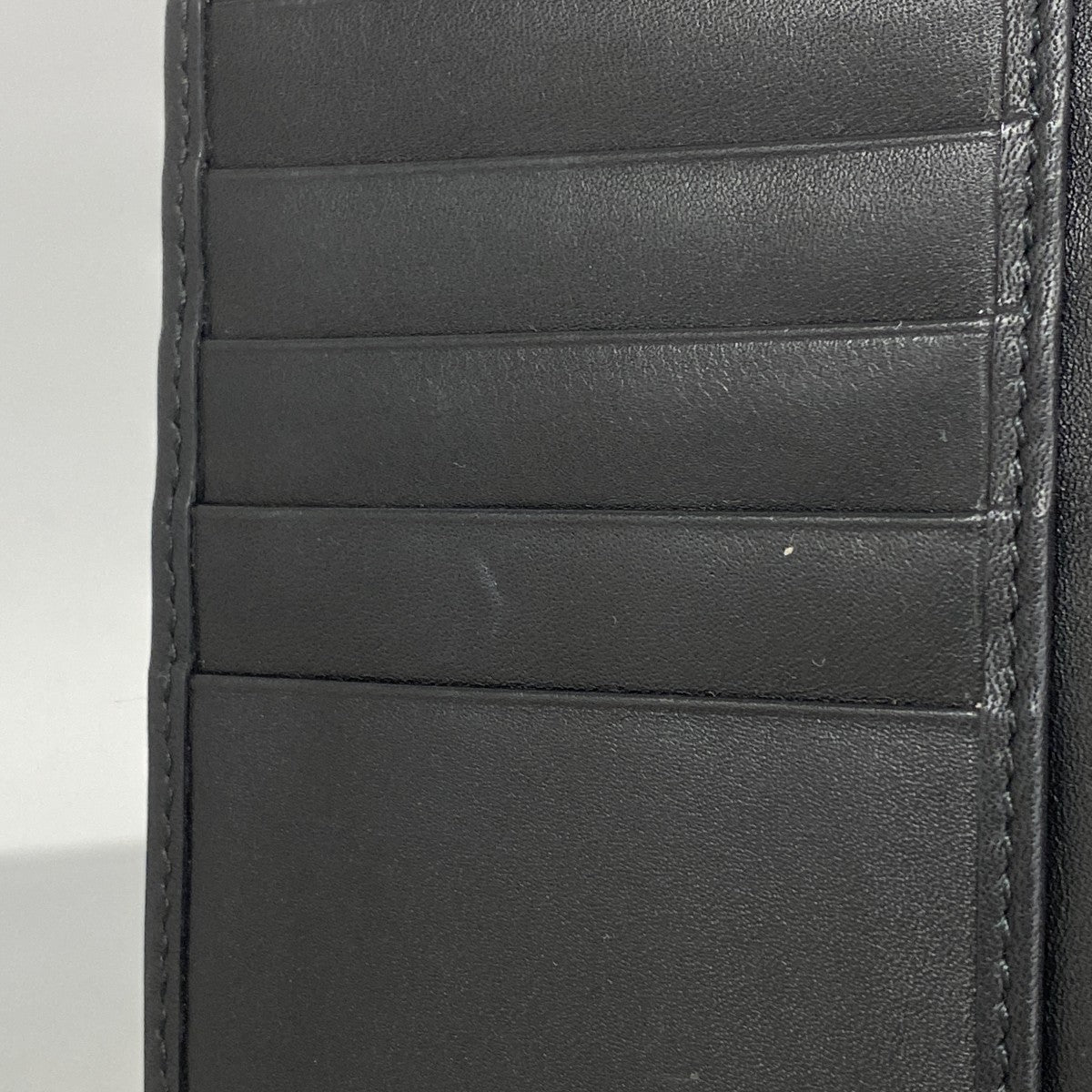 【5ia0746-h】グッチ 手帳カバー 74259 デニム ブラック シルバー金具【中古】レディース
