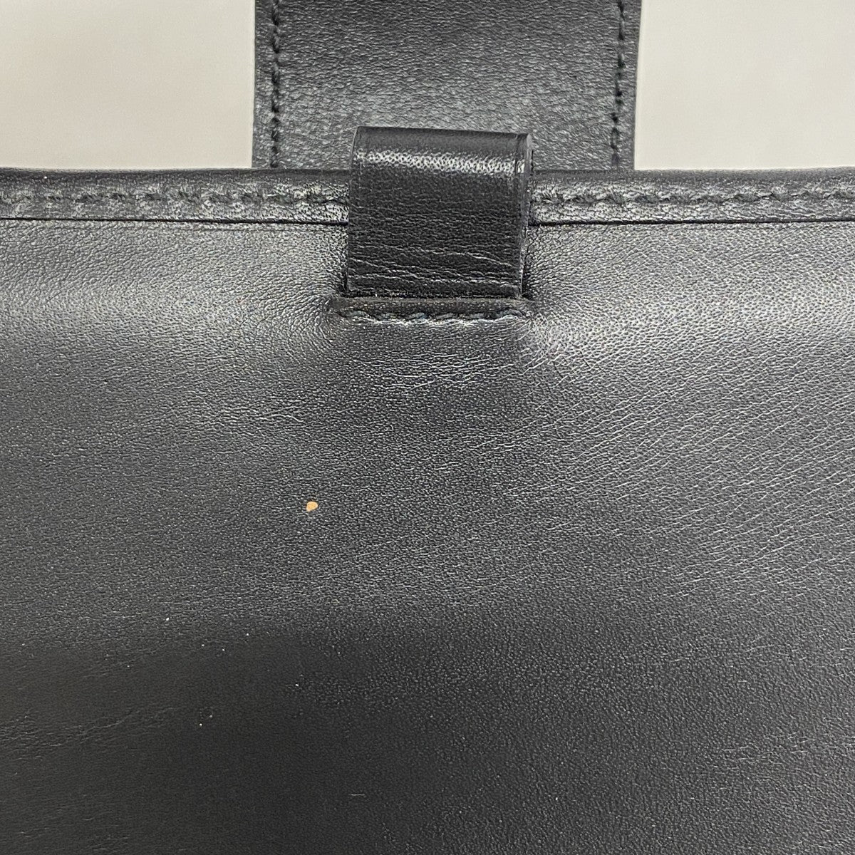 【5ia0746-h】グッチ 手帳カバー 74259 デニム ブラック シルバー金具【中古】レディース