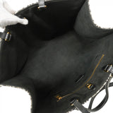 【5ia0780-h】ルイヴィトン トートバッグ モノグラム・ジャガード オンザゴーGM M57207 ブラック ホワイト【中古】レディース