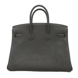 【5ia0791-g-h】エルメス ハンドバッグ バーキン25 トゴ ブラック ゴールド金具 Y刻印【中古】レディース