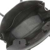 【5ia0947-g-h】エルメス ハンドバッグ バーキン30 トゴ ブラック ゴールド金具 B刻印【中古】レディース