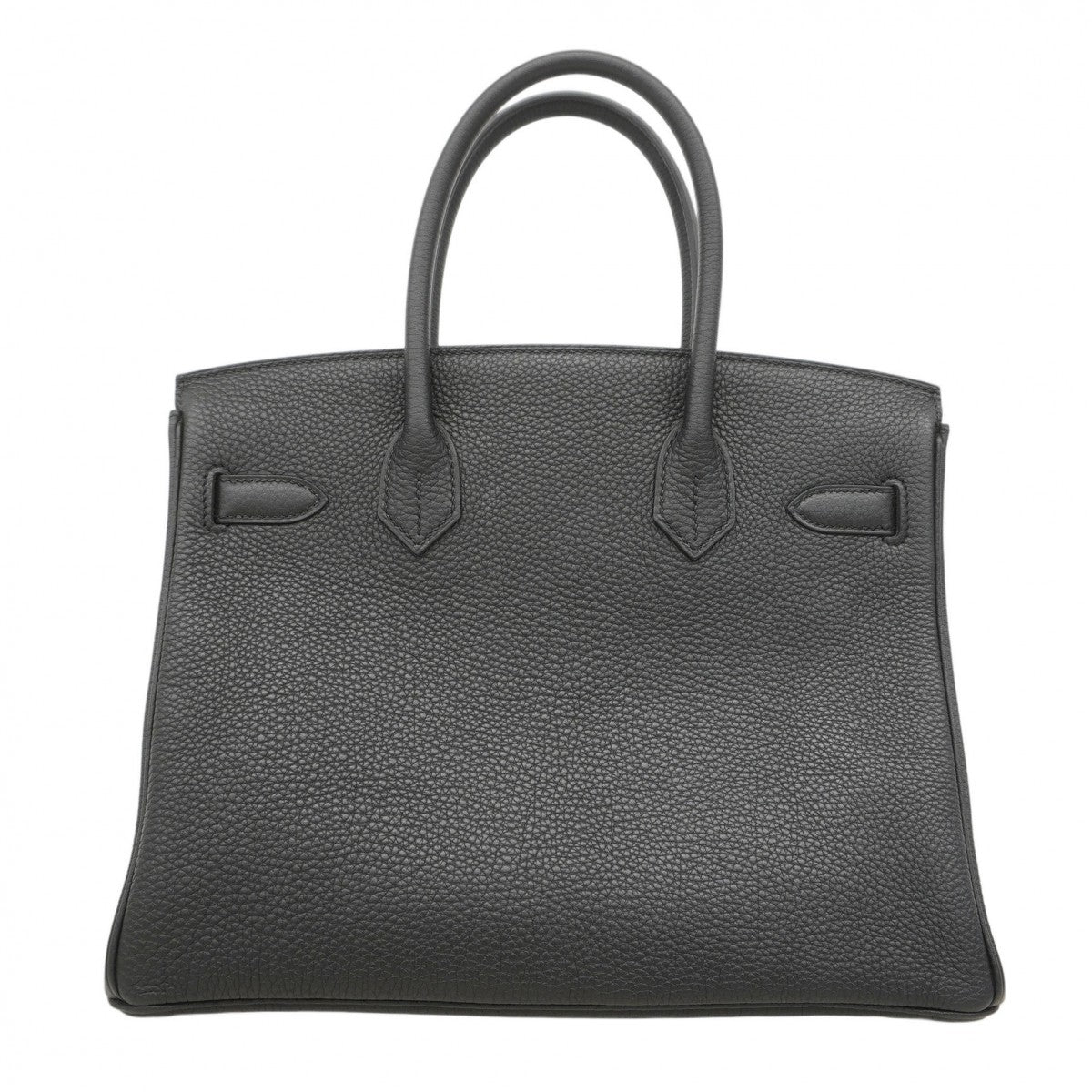 【5ia0949-g-h】エルメス ハンドバッグ バーキン30 トゴ ブラック ピンクゴールド金具 Y刻印【中古】レディース