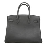【5ia0949-g-h】エルメス ハンドバッグ バーキン30 トゴ ブラック ピンクゴールド金具 Y刻印【中古】レディース