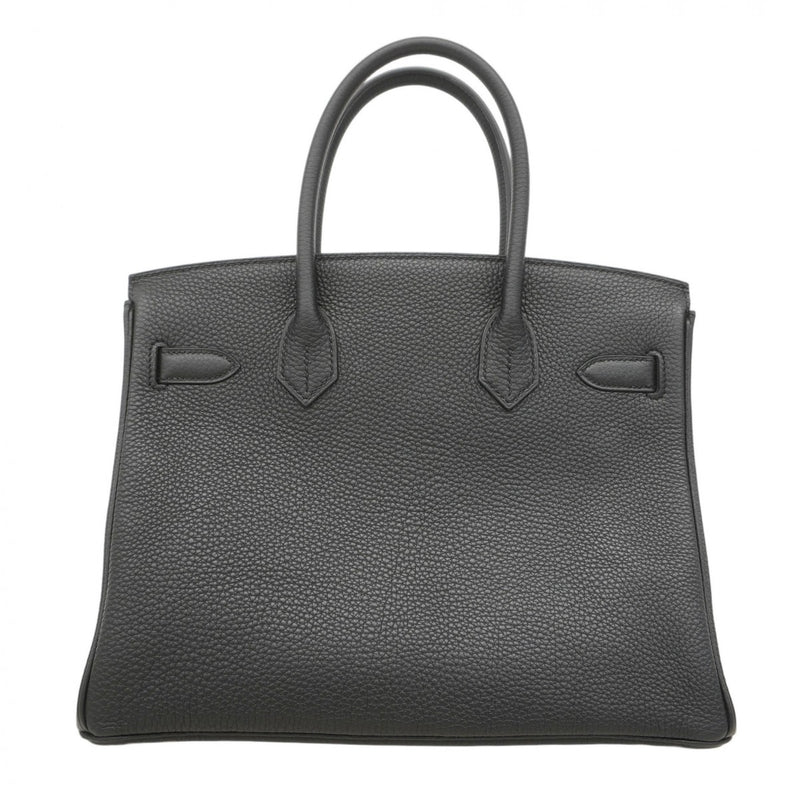 【5ia0949-g-h】エルメス ハンドバッグ バーキン30 トゴ ブラック ピンクゴールド金具 Y刻印【中古】レディース