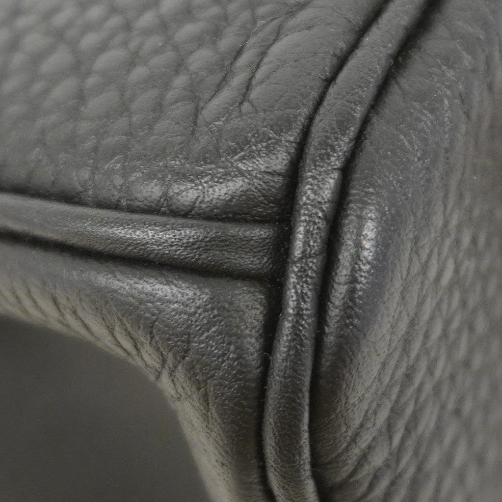 【5ia0949-g-h】エルメス ハンドバッグ バーキン30 トゴ ブラック ピンクゴールド金具 Y刻印【中古】レディース