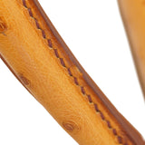 【5ia0952-h】エルメス ハンドバッグ ケリー32 オーストリッチ チェスナッツ ゴールド金具 □D刻印【中古】レディース