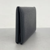 【5ib1338】エルメス カードケース カルヴィデュオ ヴォーエプソン ブラック シルバー金具 W刻印【中古】メンズ レディース ユニセックス