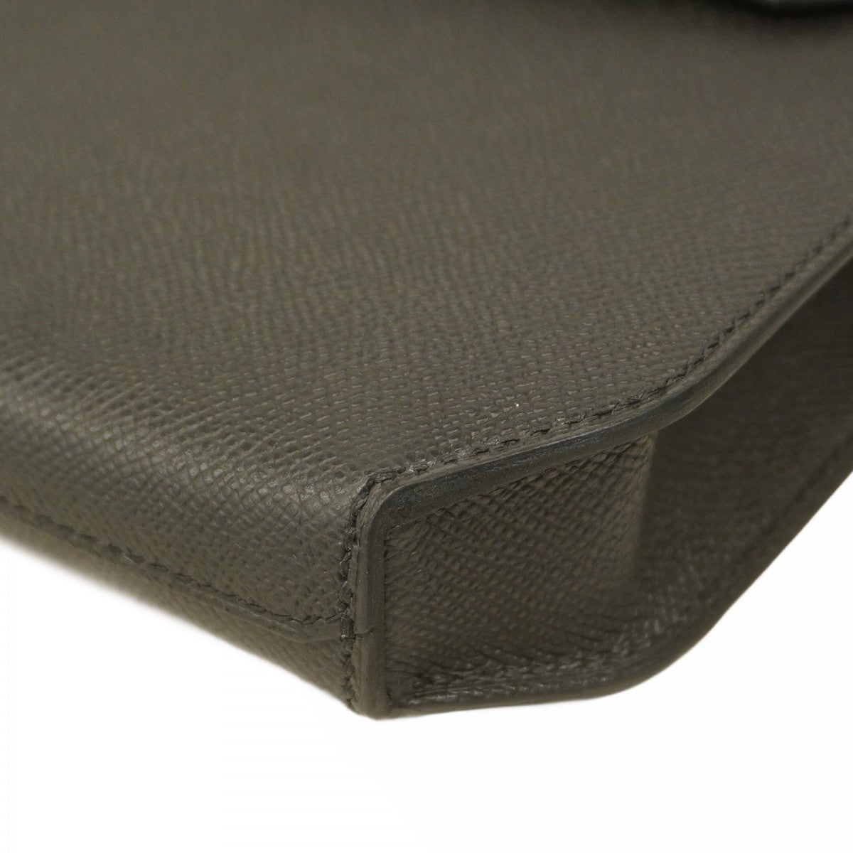 【5ib1498-h】エルメス クラッチバッグ ケリーデペッシュ25 ヴォーエプソン ブラック シルバー金具 K刻印【中古】メンズ