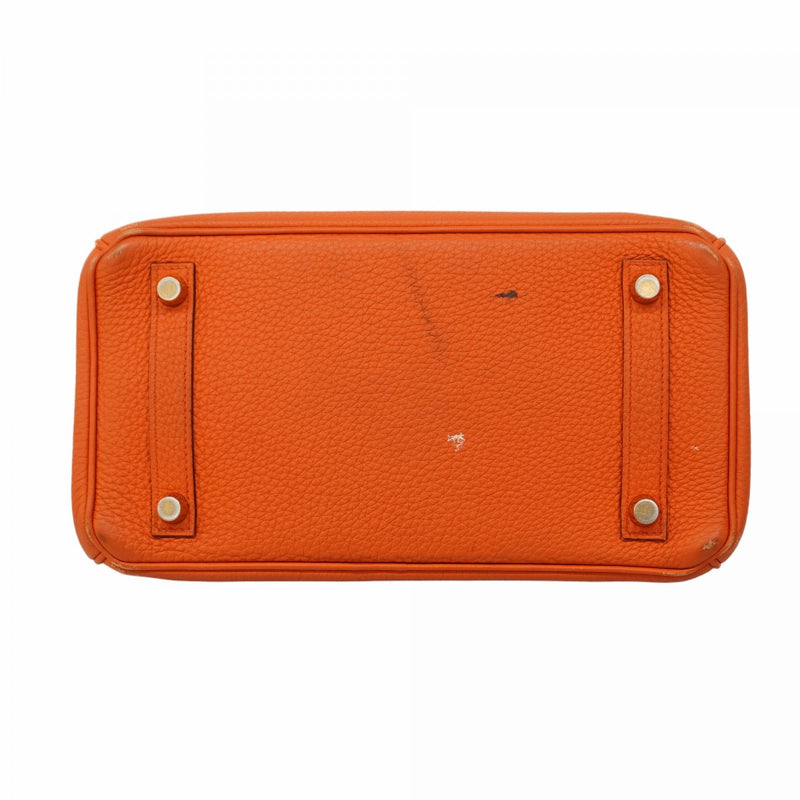 【5ib1516-h】エルメス ハンドバッグ バーキン25 トゴ キュイーブル ゴールド金具 X刻印【中古】レディース