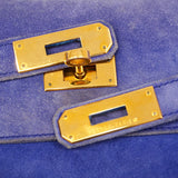 【5ib1517-h】エルメス ハンドバッグ ケリー32 ドブリス パープル ゴールド金具 〇Y刻印【中古】レディース