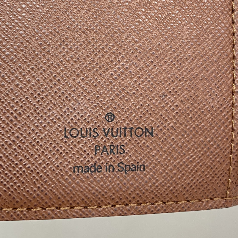 【5ib1795-h】ルイヴィトン 手帳カバー モノグラム アジェンダPM R20005 ブラウン【中古】メンズ レディース ユニセックス