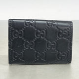 【5ib1949】グッチ キーケース グッチシマ 779824 レザー ブラック シルバー金具【中古】メンズ レディース ユニセックス