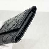 【5ib1949】グッチ キーケース グッチシマ 779824 レザー ブラック シルバー金具【中古】メンズ レディース ユニセックス