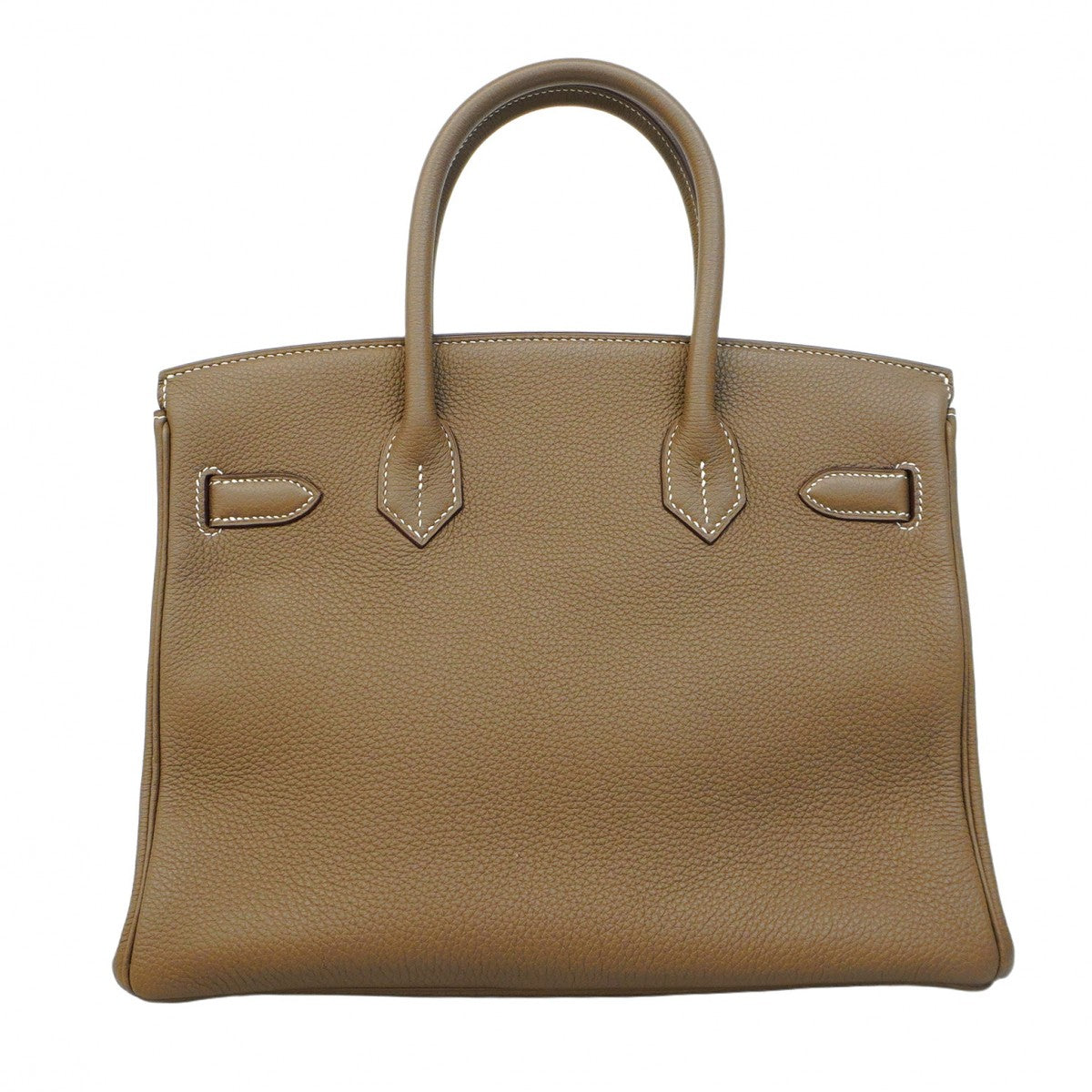 【5ib2015-g】エルメス ハンドバッグ バーキン30 トゴ エトゥープ ゴールド金具 A刻印【中古】レディース
