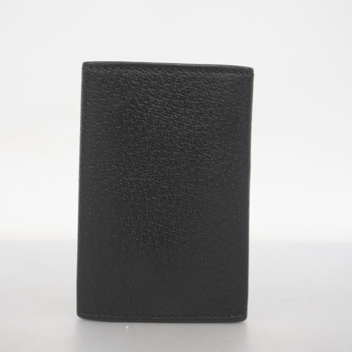 【5ib2021】グッチ キーケース GGマーモント 435305 レザー ブラック ゴールド金具【中古】レディース