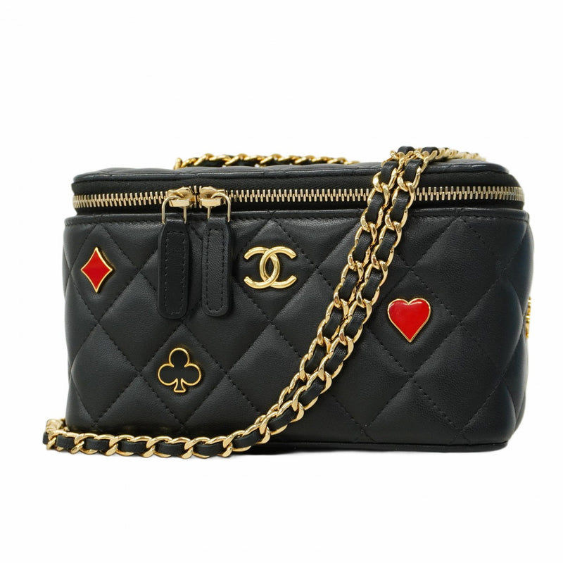 極美品*CHANEL チェーン ショルダーバッグ スモールバニティ マトラッセ CHANEL （新品・未使用品）シャネル マトラッセ スモール